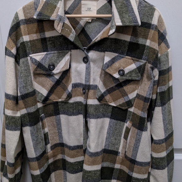 Thread & Supply Jackets & Blazers - Thread & Supply Checkered Overshirt